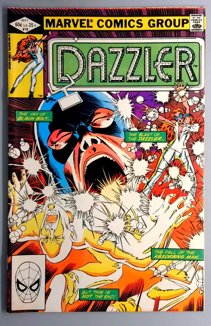 Dazzler #19 VF Marvel 1982 Copy2