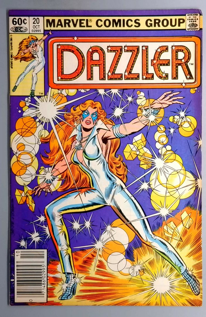 Dazzler #20 Newsstand Edition Marvel 1982