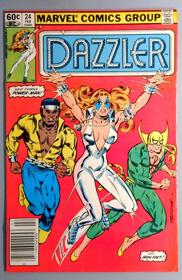 Dazzler #24 VF- Newsstand Marvel 1983