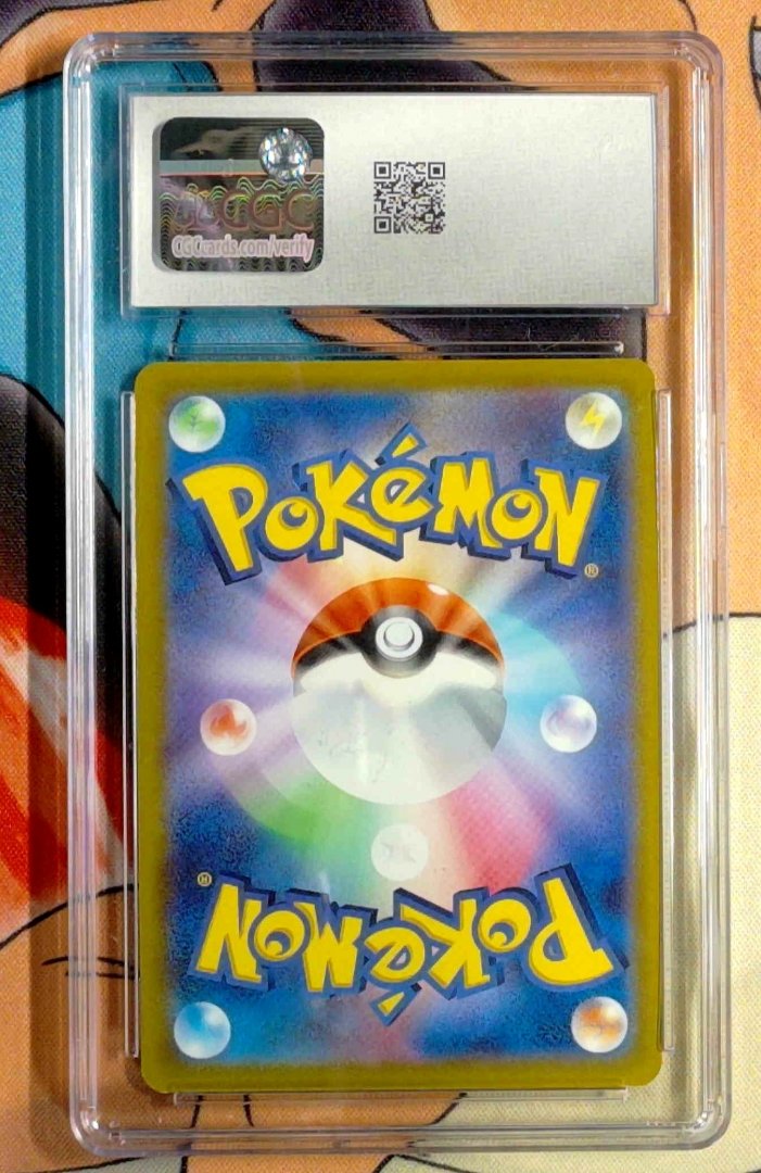 Hisuian Electrode V CGC 10 Dark Phantasma 3 pokemon Double Rare — image 2
