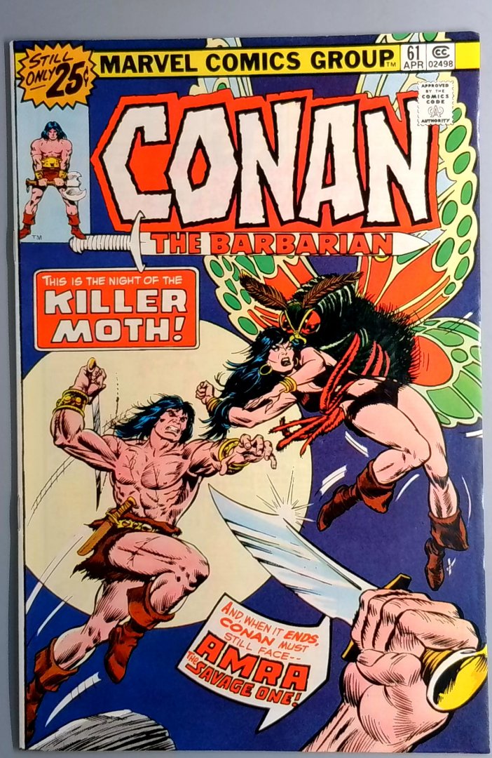 Conan the Barbarian #61 FN+ Marvel 1976 Copy2