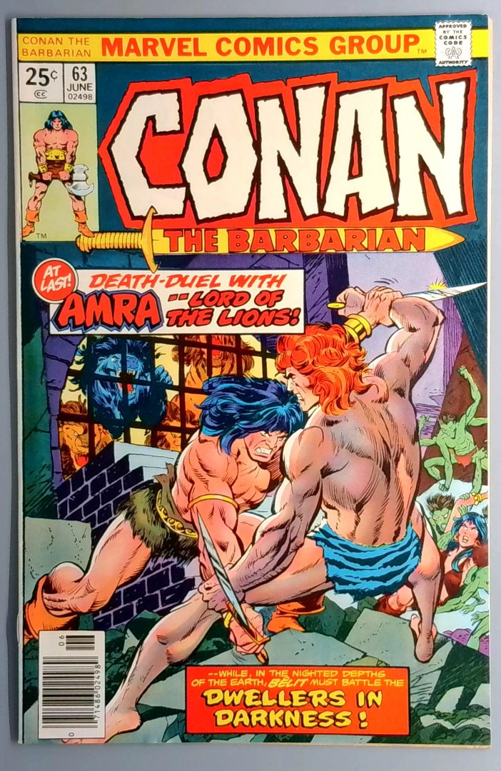 Conan the Barbarian #63 VF Marvel 1976