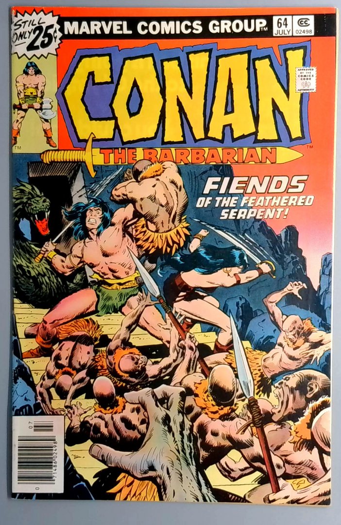 Conan the Barbarian #64 VG/FN Marvel 1976