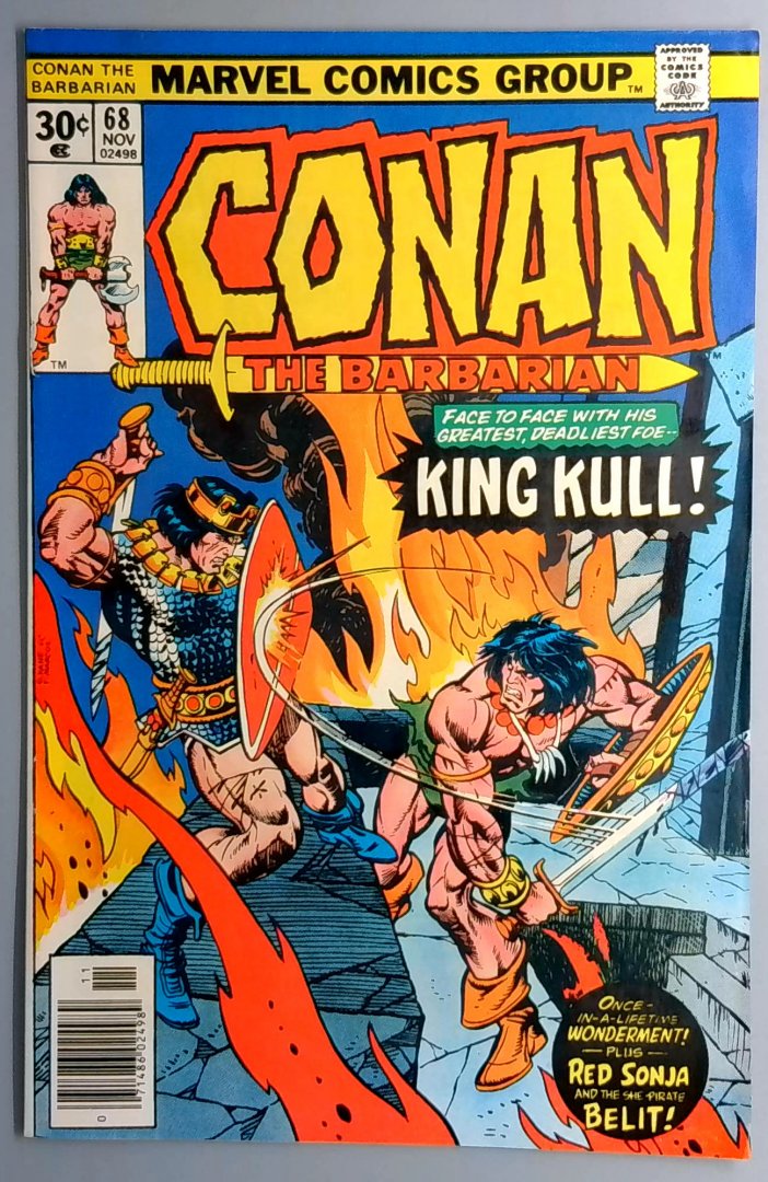 Conan the Barbarian #68 FN- Marvel 1976