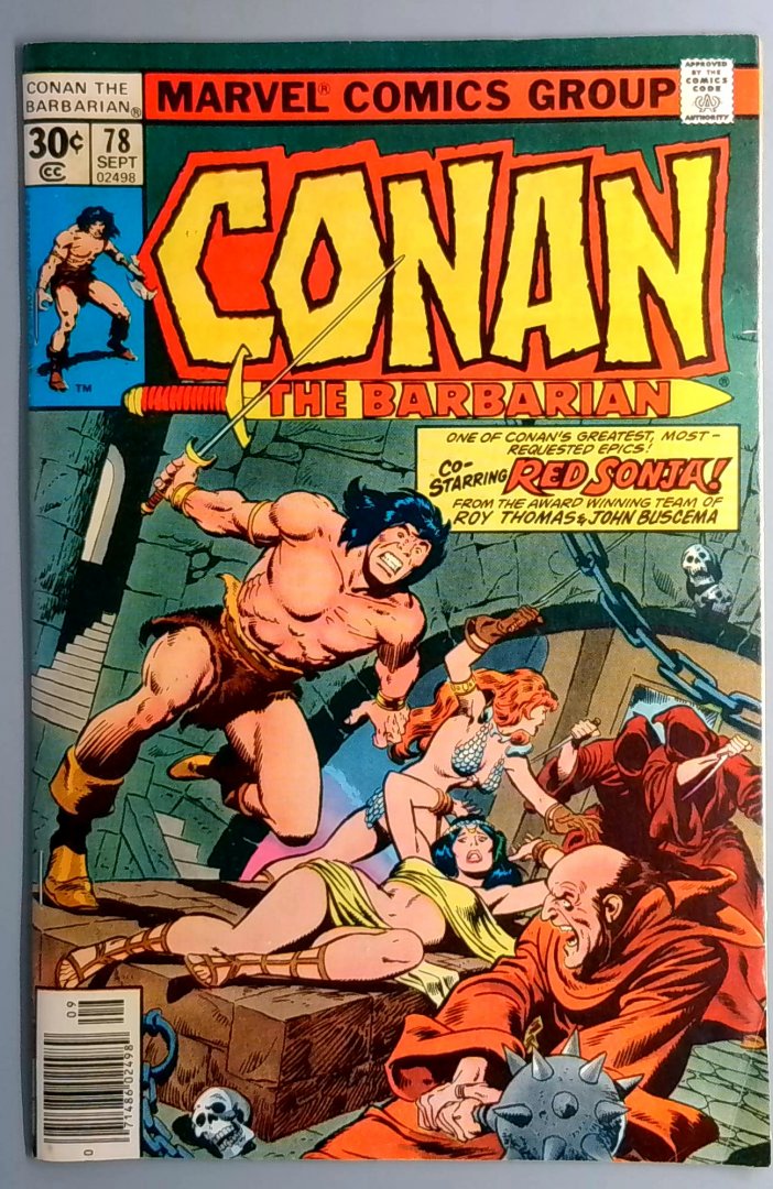 Conan the Barbarian #78 VF- Marvel 1977