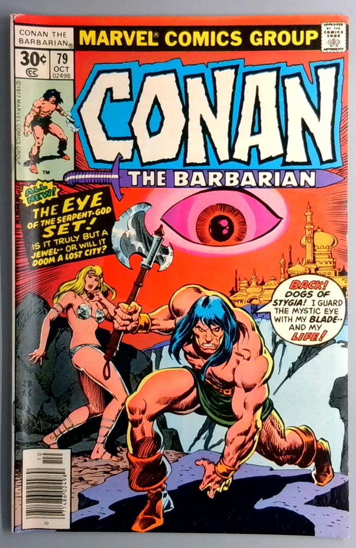 Conan the Barbarian #79 FN/VF Marvel 1977