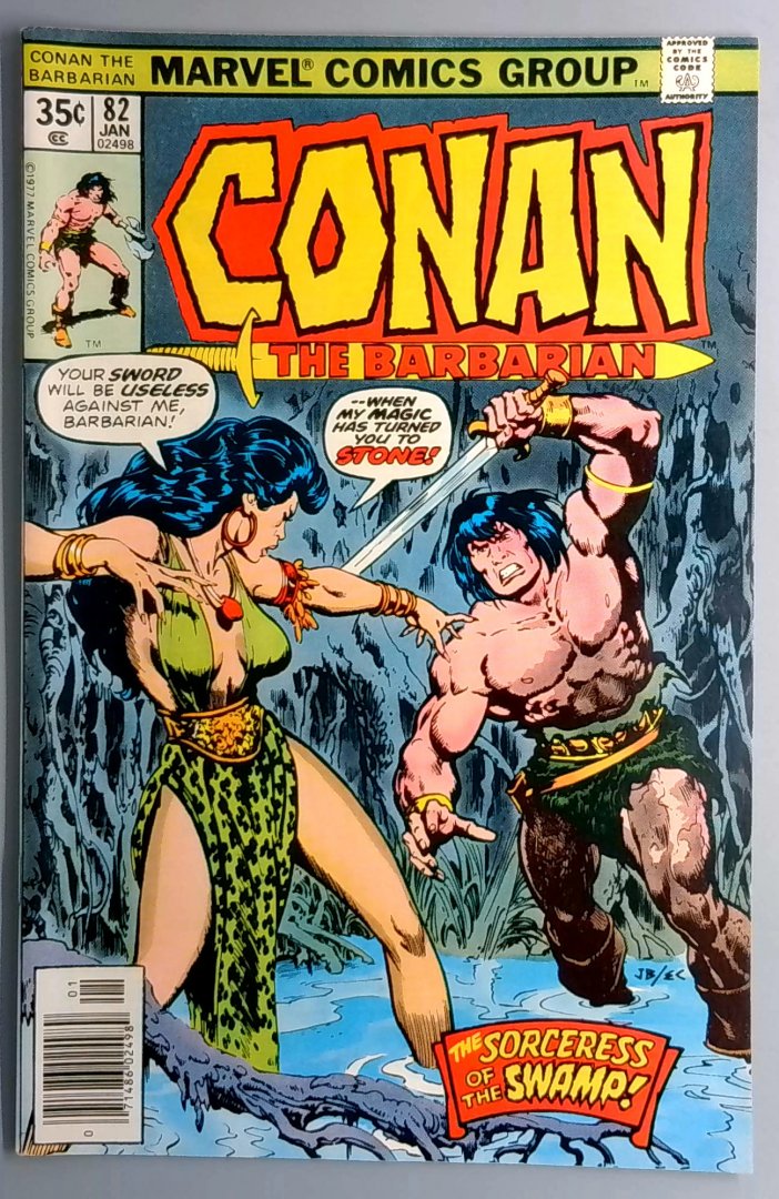 Conan the Barbarian #82 VF+ Marvel 1977