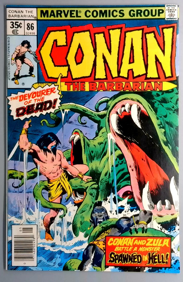 Conan the Barbarian #86 FN+ Marvel 1978