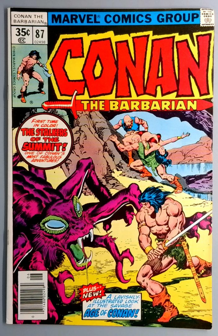 Conan the Barbarian #87 FN/VF Marvel 1978