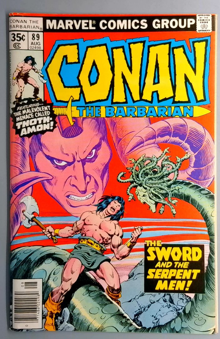 Conan the Barbarian #89 VF Marvel Comics August 1978
