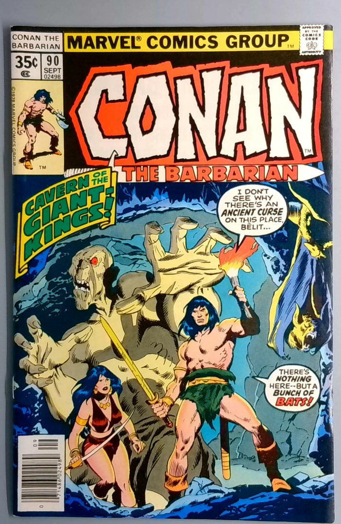 Conan the Barbarian #90 NM- Marvel 1978