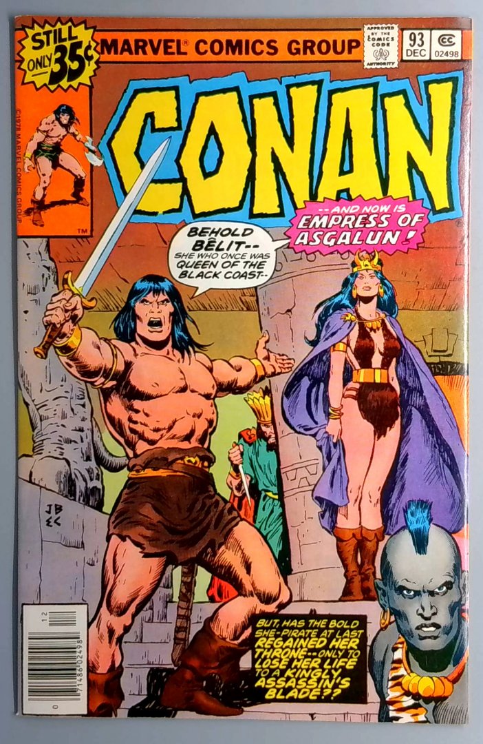 Conan the Barbarian #93 NM- Marvel 1978