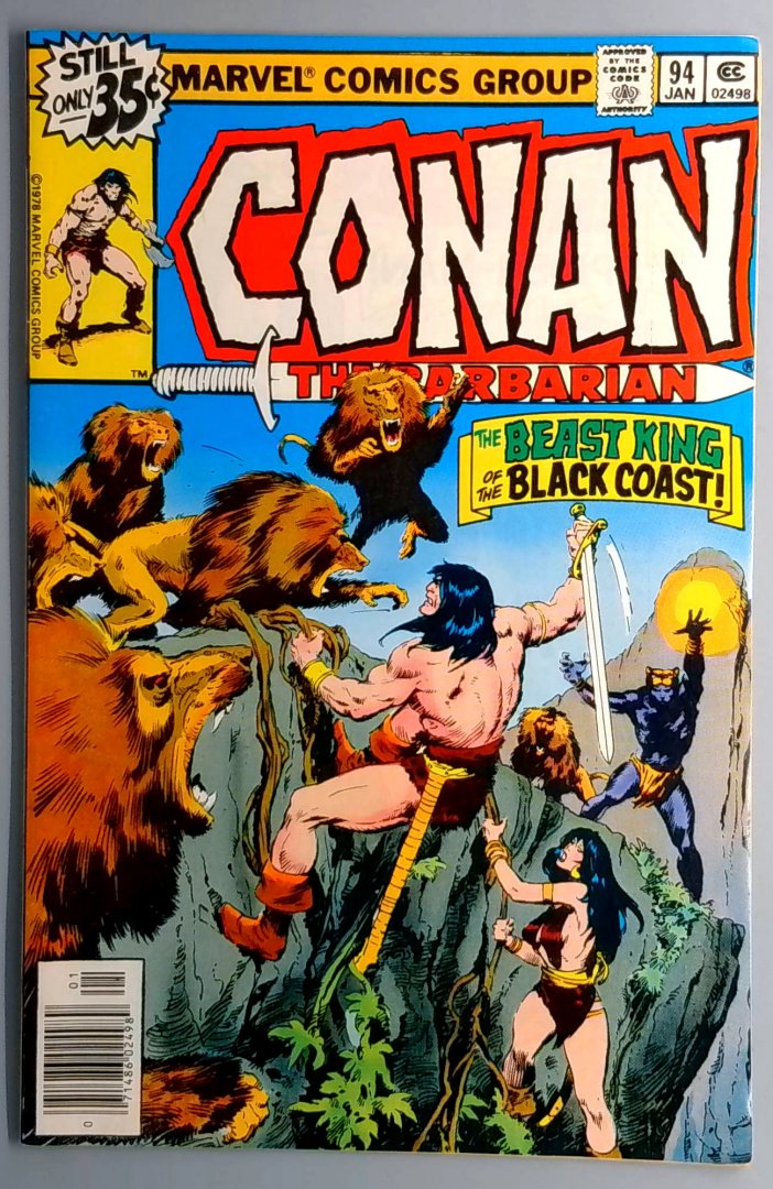 Conan the Barbarian #94 FN+ Marvel 1979