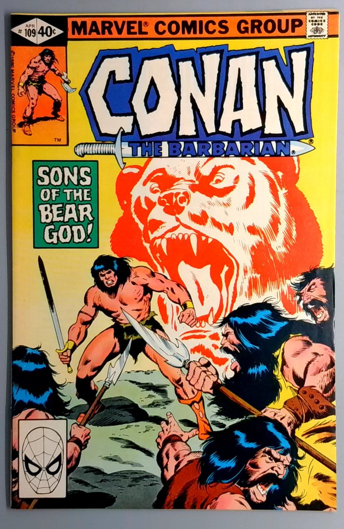 Conan the Barbarian #109 FN Marvel 1980