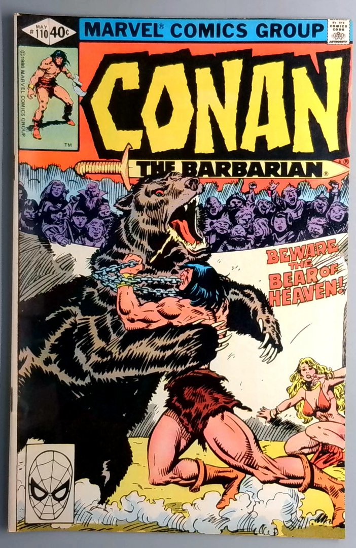 Conan the Barbarian #110 VF+ Marvel 1980