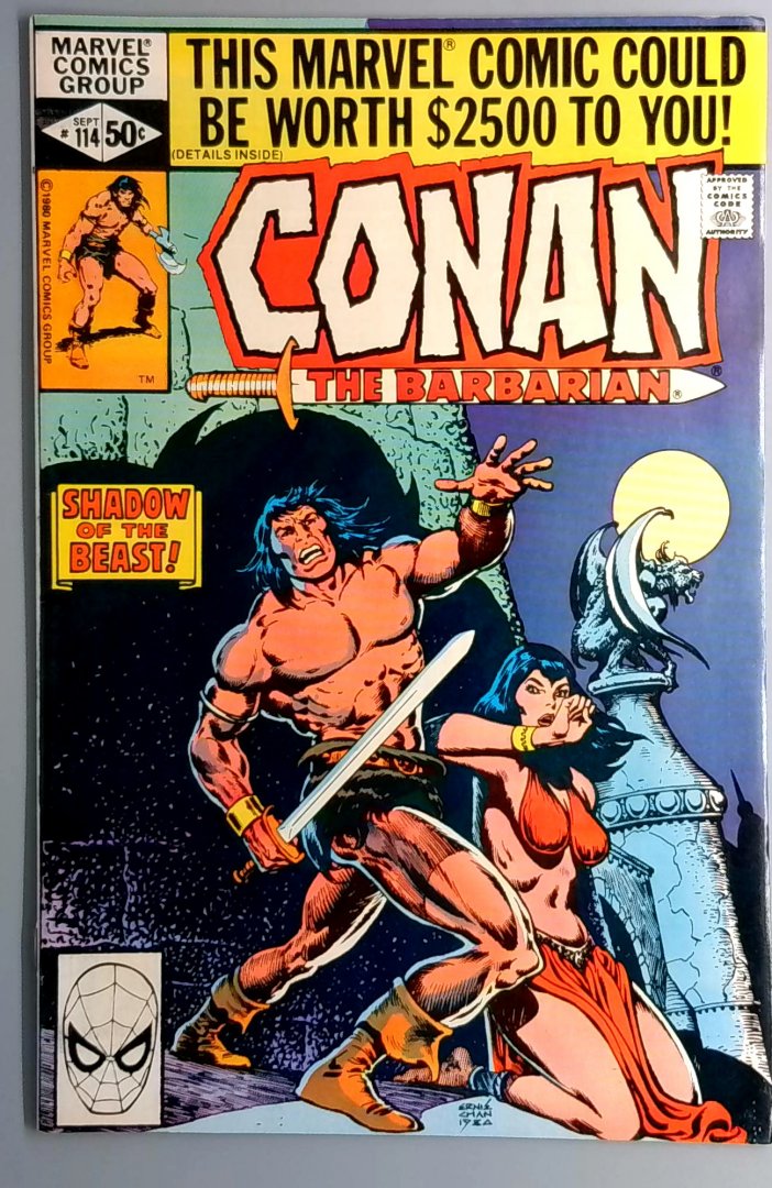 Conan the Barbarian #114 VF/NM Marvel 1980