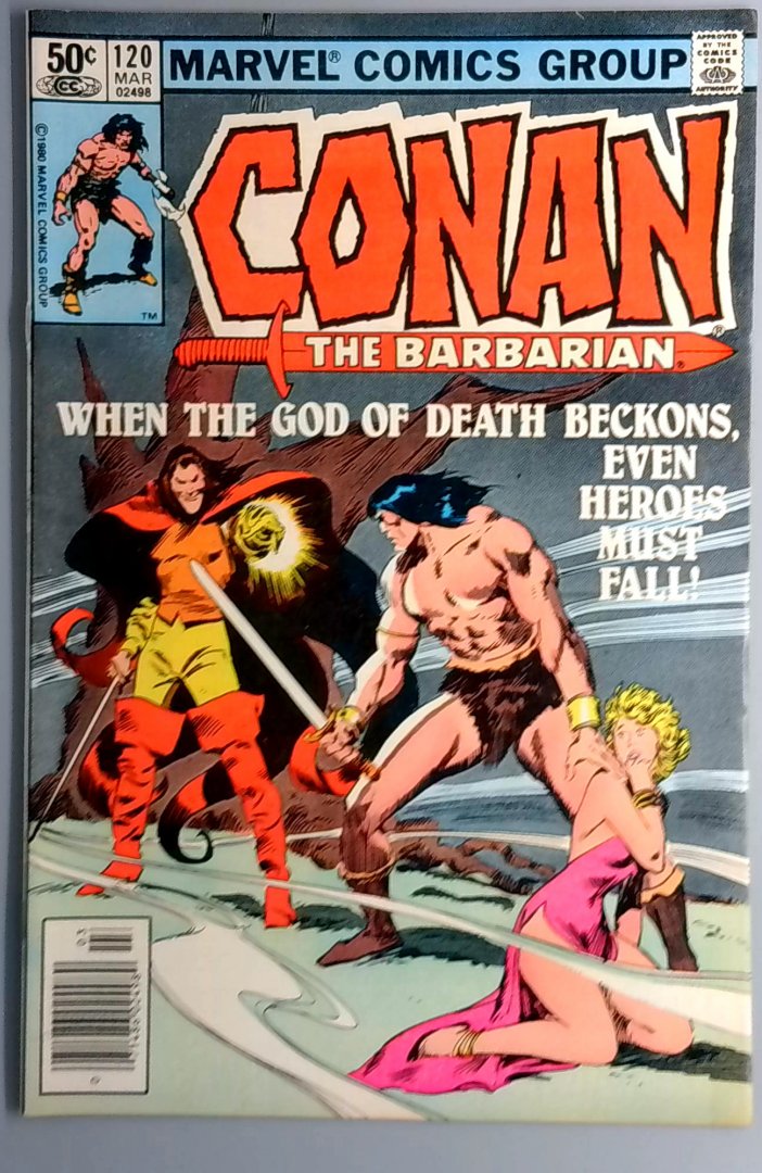 Conan the Barbarian #120 FN Newsstand Edition Marvel 1981