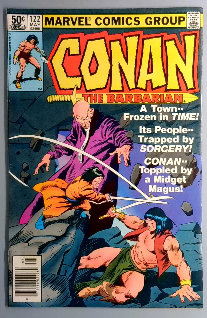 Conan the Barbarian #122 VF Newsstand Edition Marvel 1981