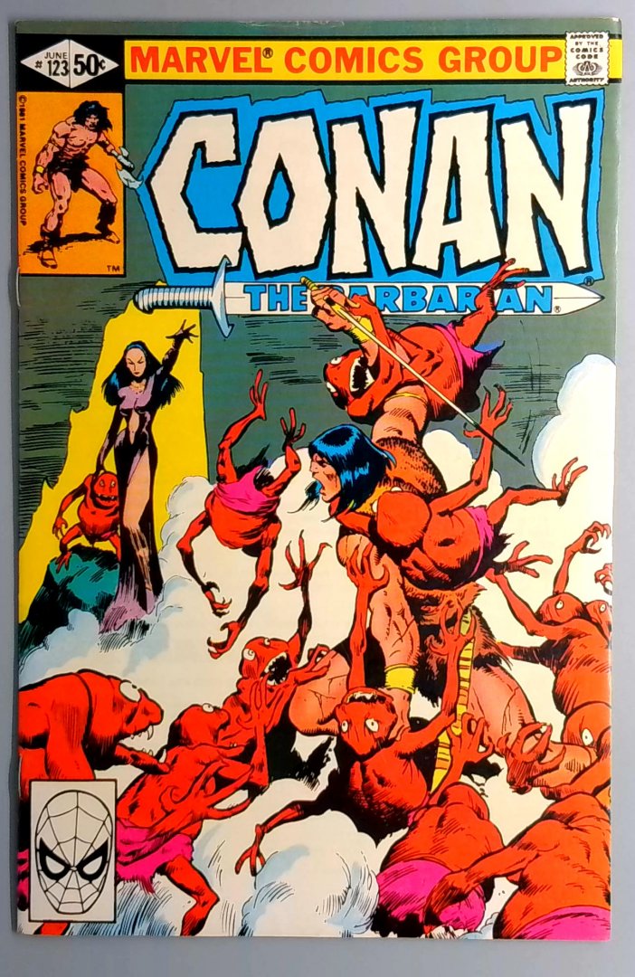Conan the Barbarian #123 VF Marvel 1981