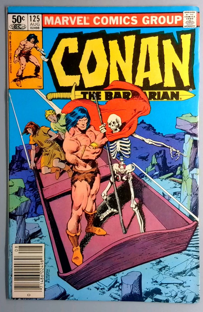 Conan the Barbarian #125 VG+ Newsstand Marvel 1981