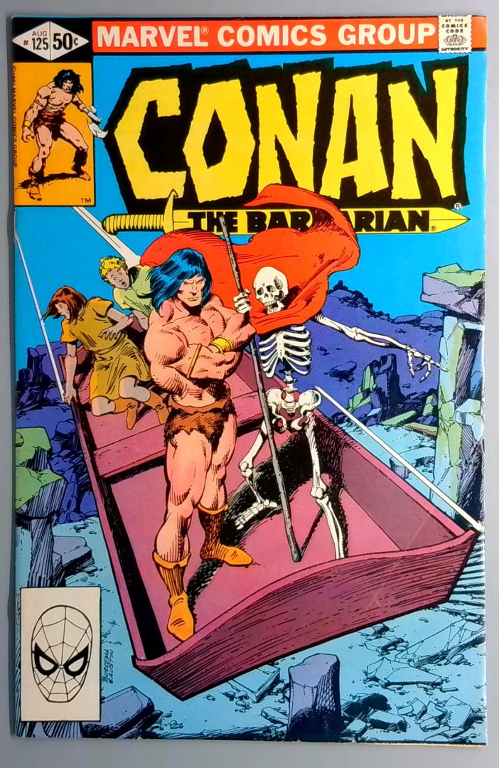 Conan the Barbarian #125 VG+ Marvel Comics 1981