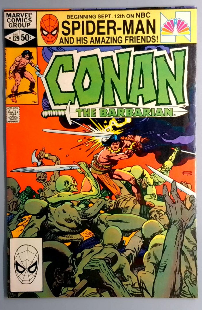 Conan the Barbarian #129 FN+ Marvel Comics December 1981