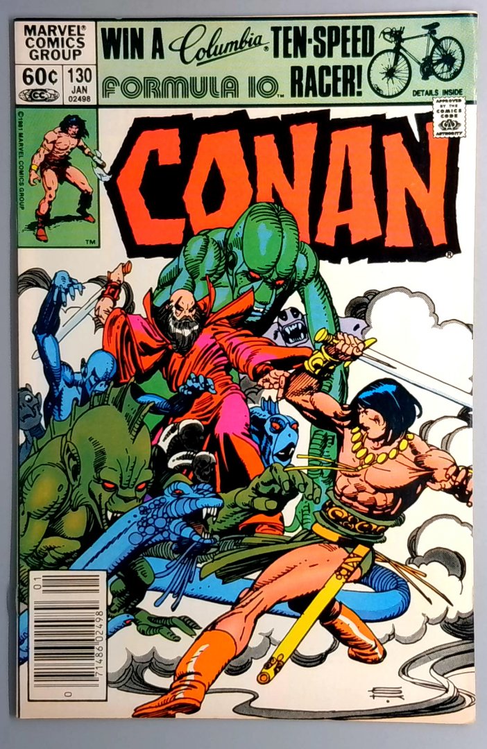 Conan the Barbarian #130 VF/NM Newsstand Edition Marvel 1982
