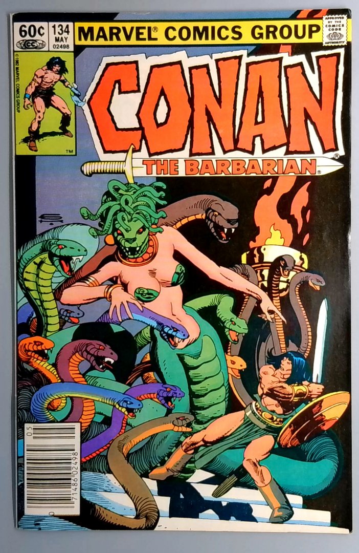 Conan the Barbarian #134 FN/VF Newsstand Marvel Comics 1982