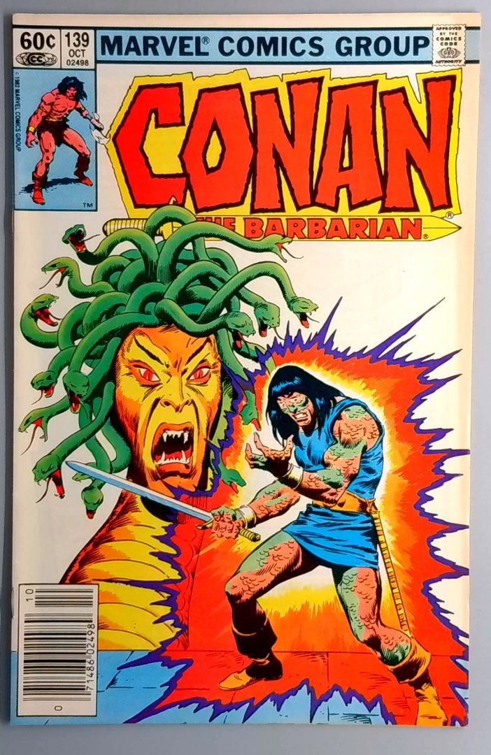 Conan the Barbarian #139 VF- Newsstand Edition Marvel 1982