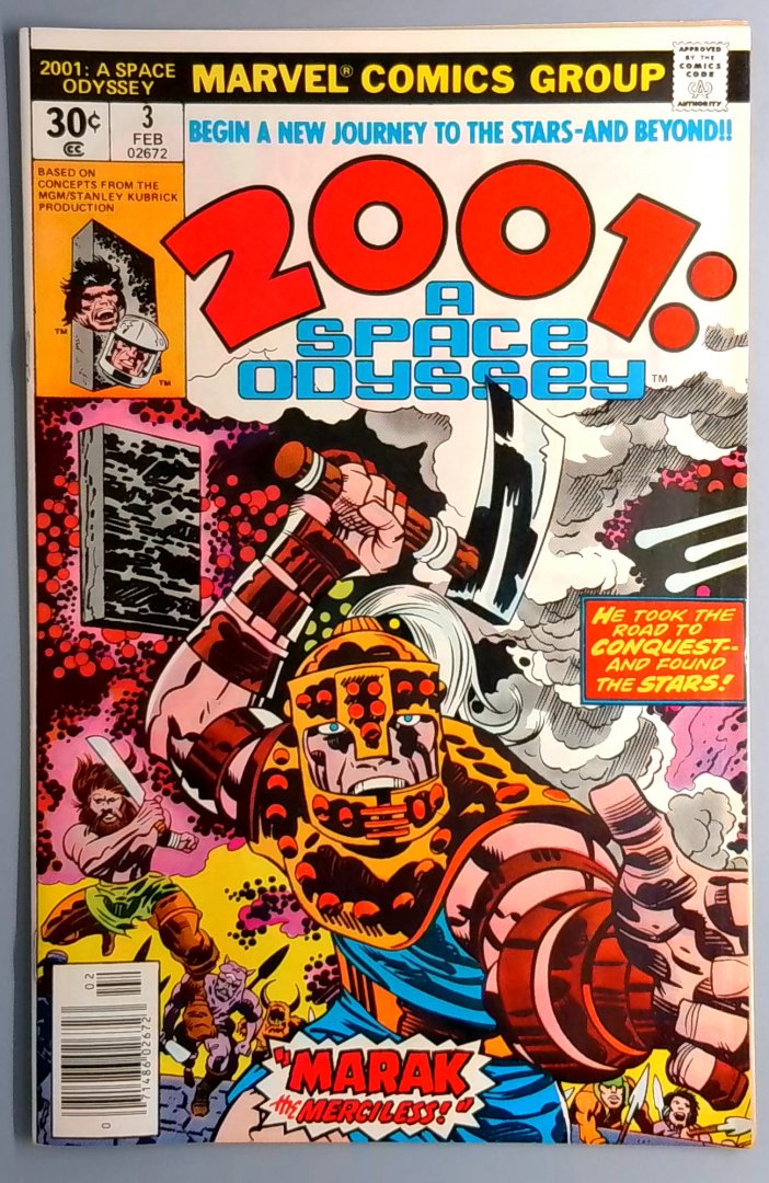 2001: a Space Odyssey #2 VF- Marvel 1977