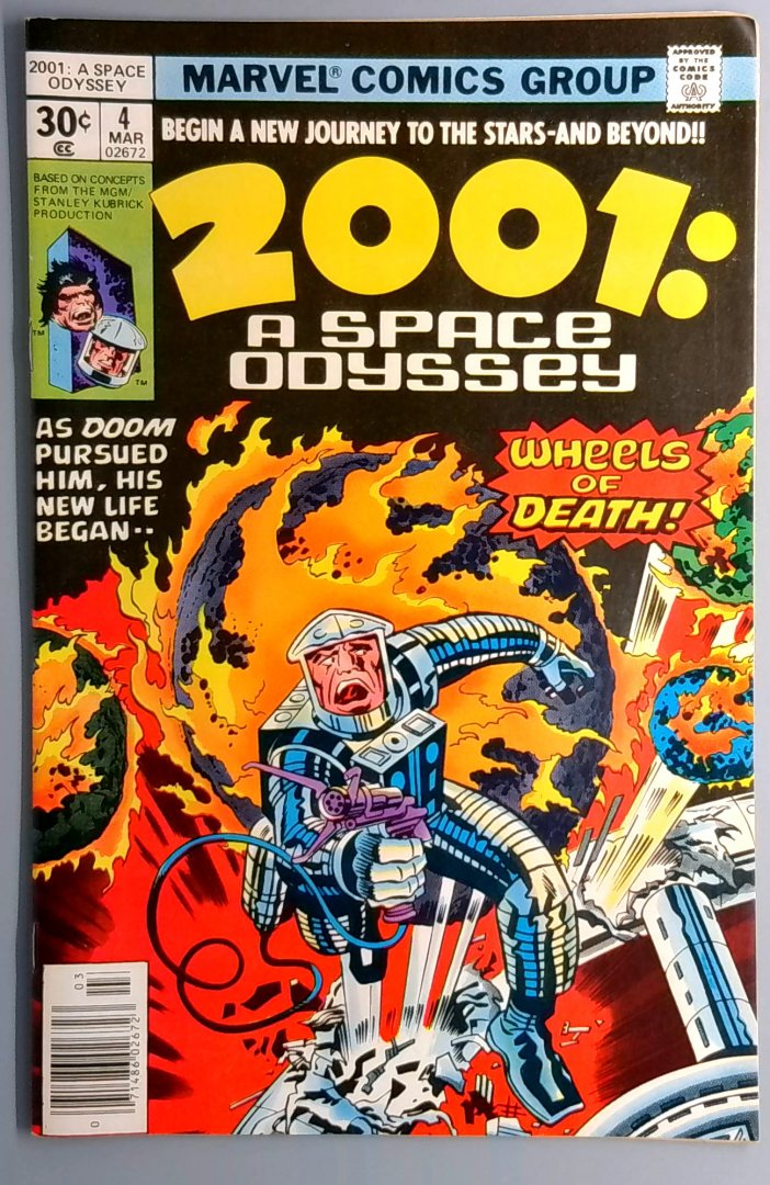 2001: A Space Odyssey #4 VF+ Marvel Comics March 1977