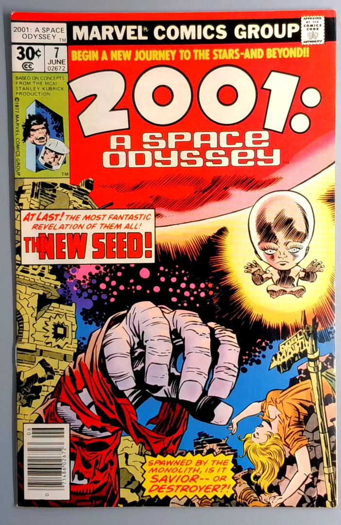 2001: a Space Odyssey #7 VF/NM Marvel 1977