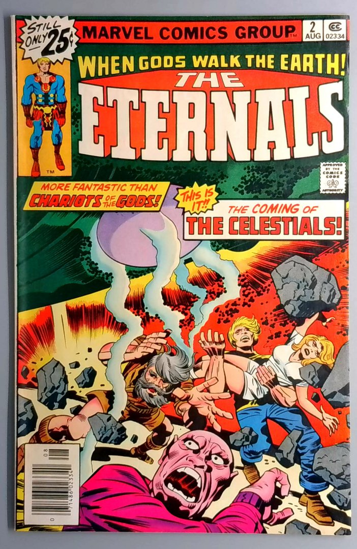 Eternals #2 NM- 1st Celestials Marvel 1976
