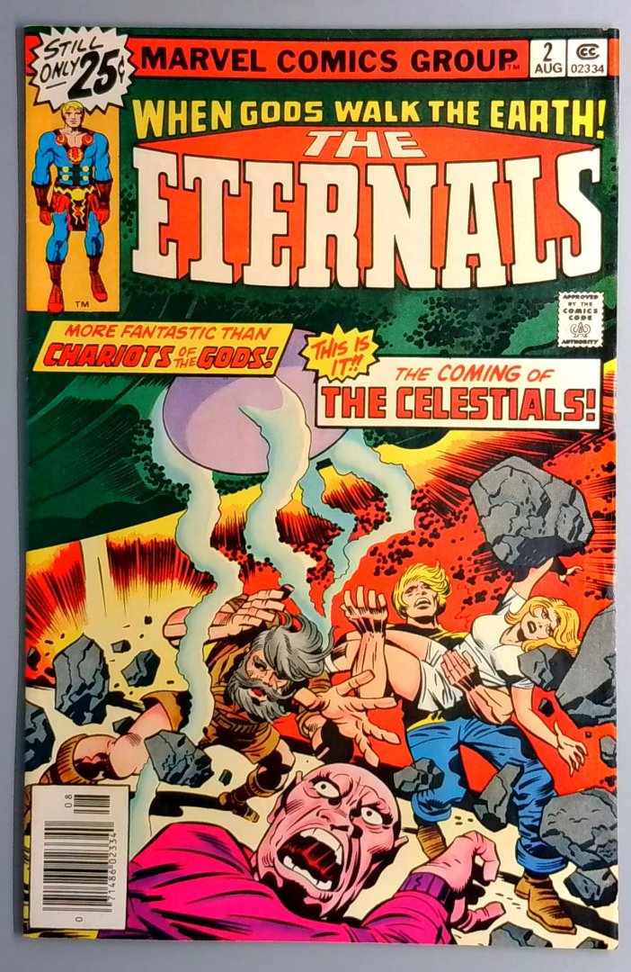 Eternals #2 VF 1st Celestials Marvel 1976 Copy2
