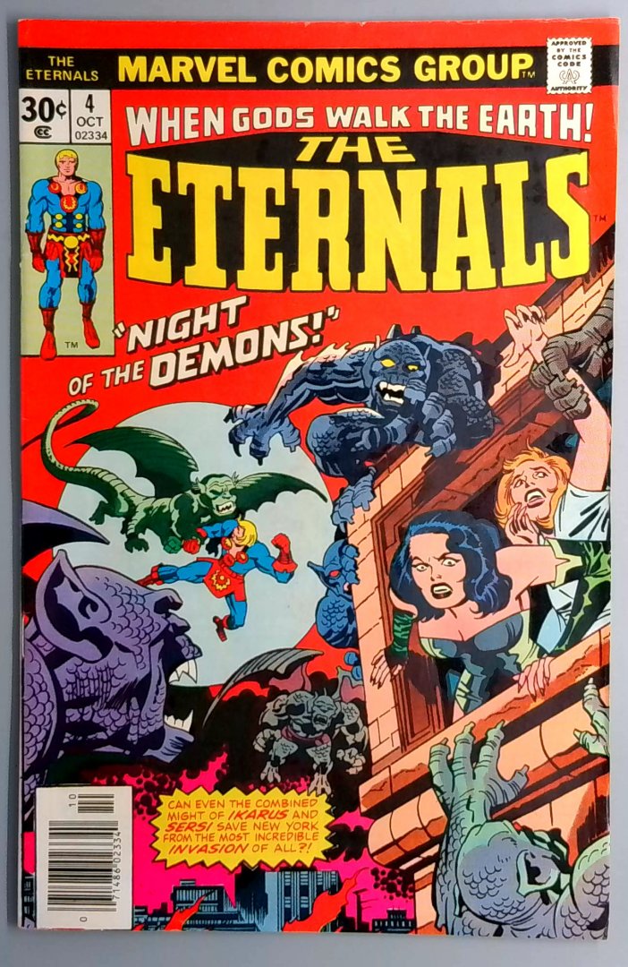 Eternals #4 FN- Marvel Comics 1976