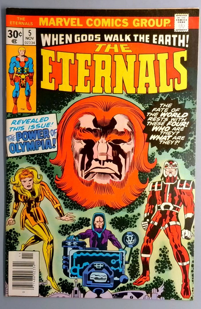 Eternals #5 FN- 1st Thena Marvel Comics Copy2