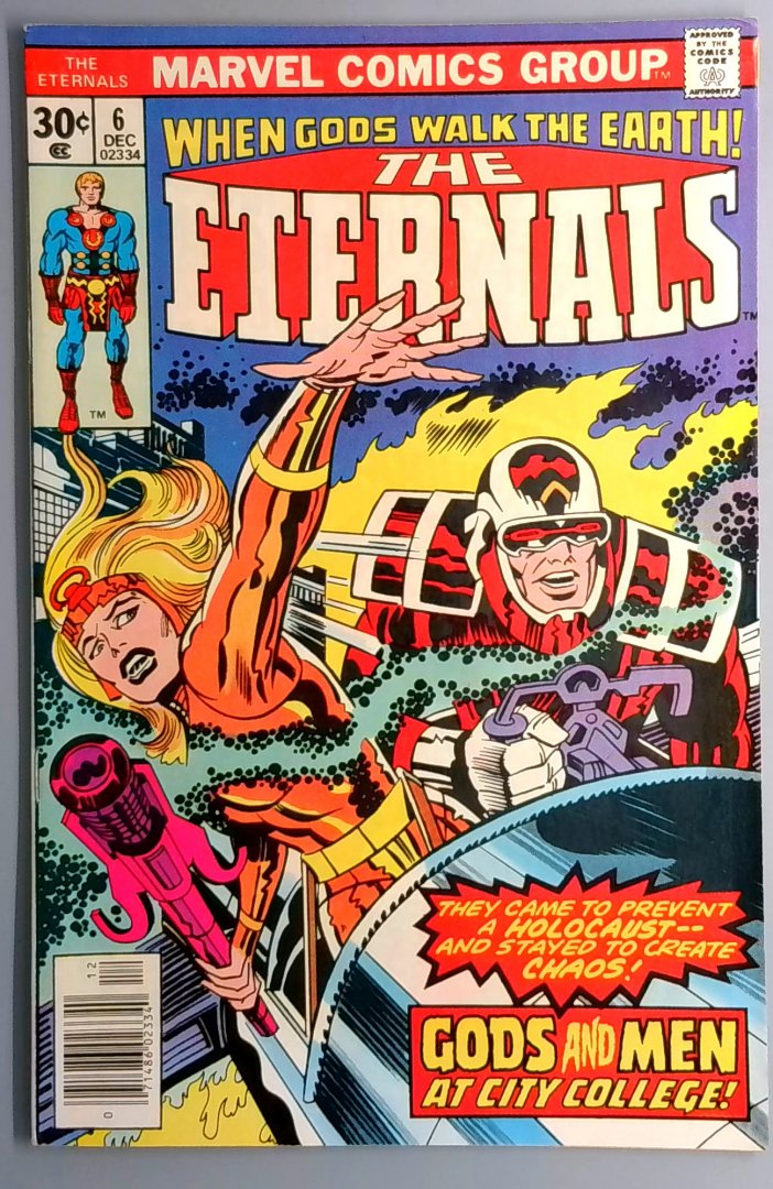 Eternals #6 VF+ Marvel 1976
