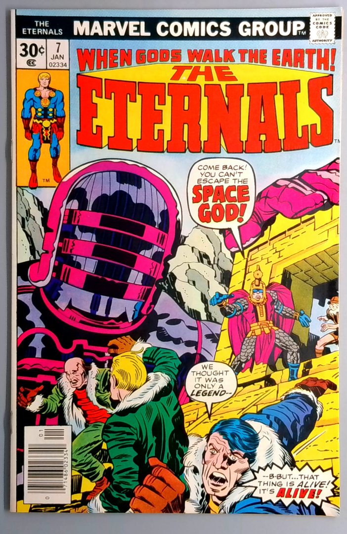 Eternals #7 VF 1st Sprite Marvel 1976 Copy2