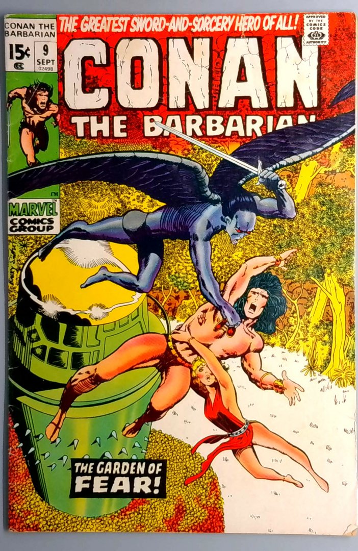 Conan the Barbarian #9 VG Marvel 1971