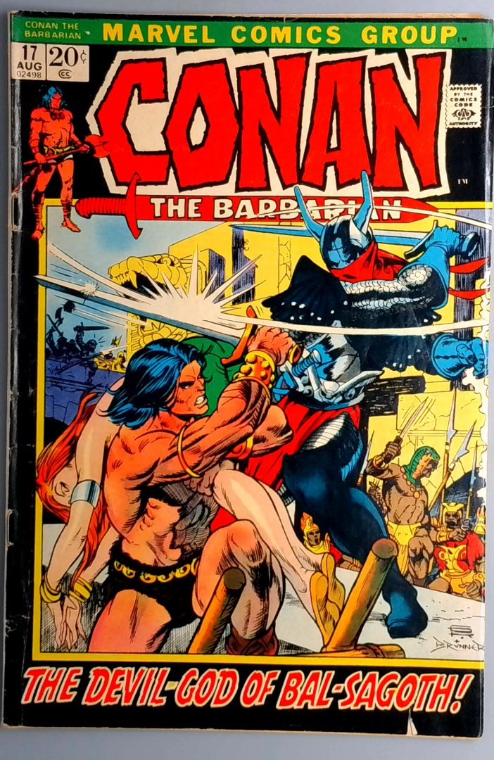 Conan the Barbarian #17 VG Marvel 1972