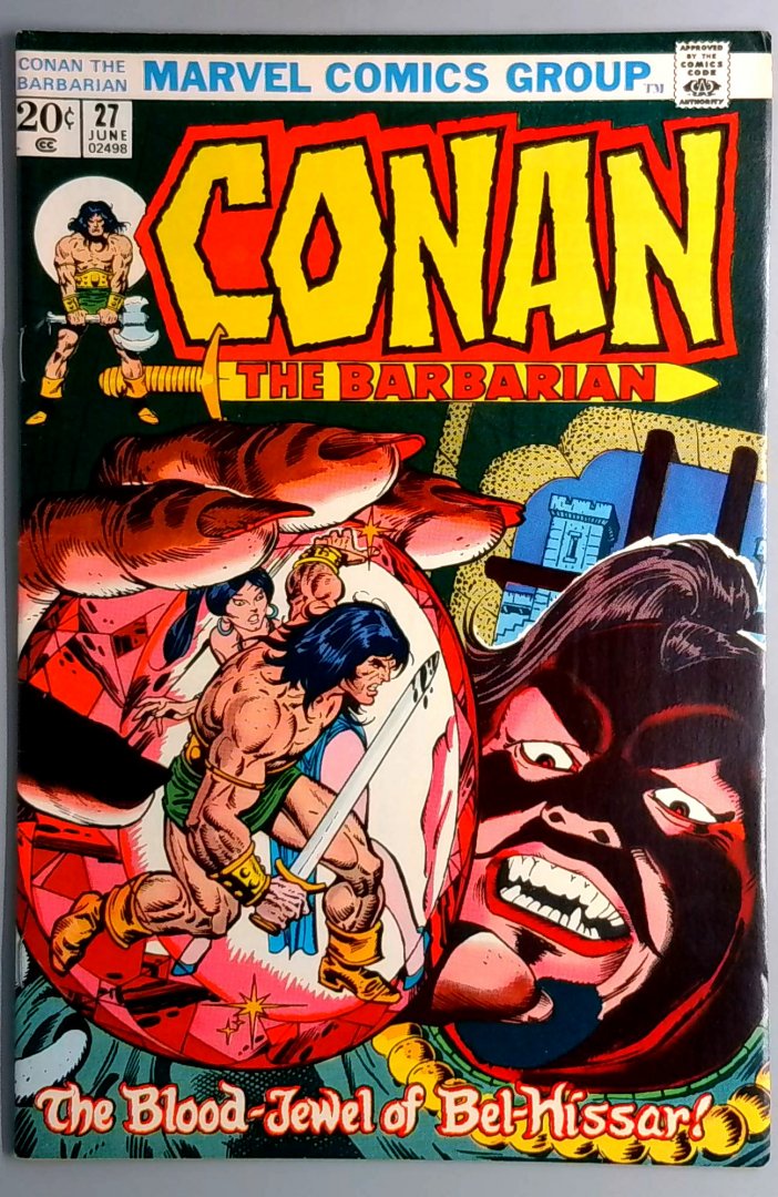 Conan the Barbarian #27 VF Marvel 1973