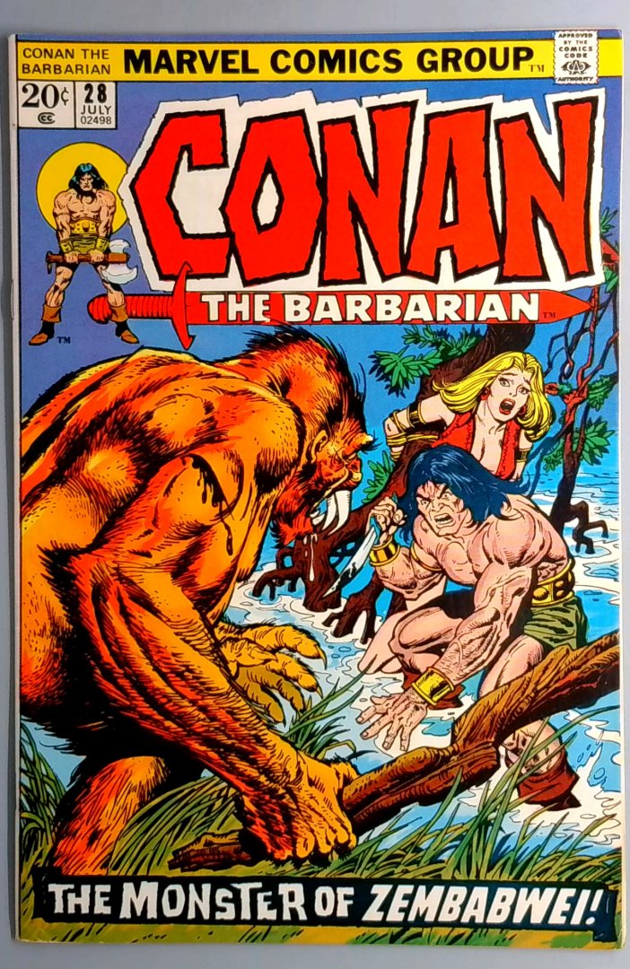 Conan the Barbarian #28 VF/NM Marvel 1973