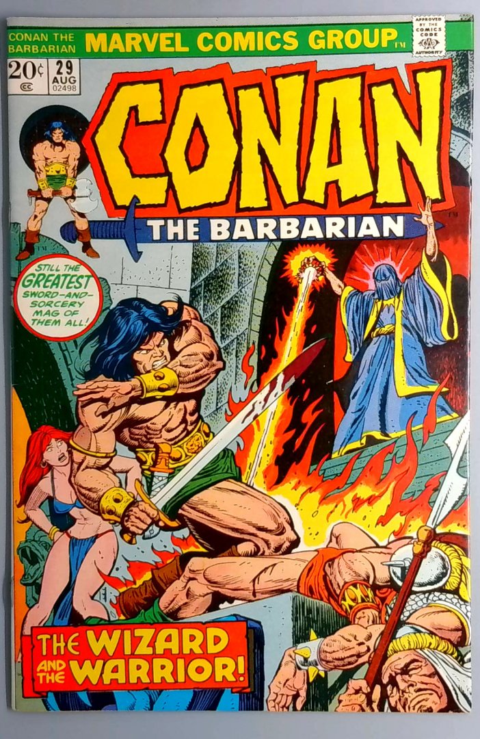 Conan the Barbarian #29 NM- Marvel 1973