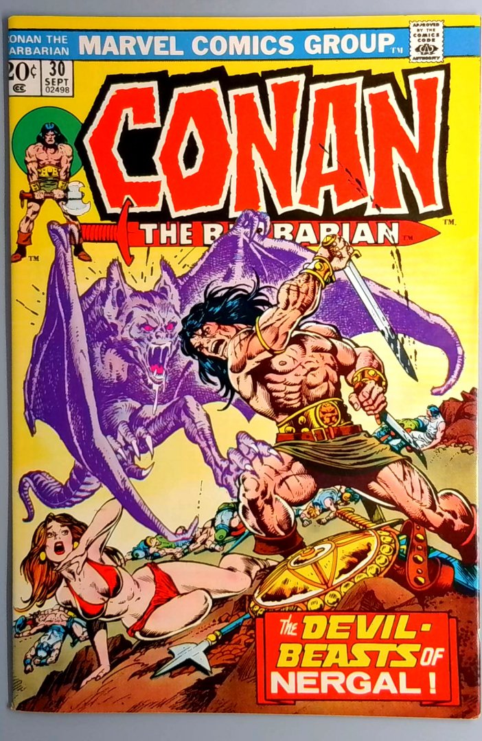 Conan the Barbarian #30 NM- Marvel 1973
