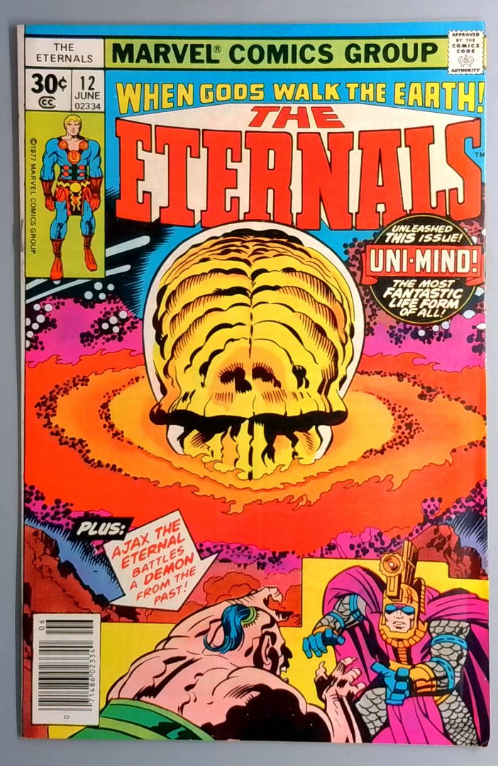 Eternals #12 NM- 1st Appearance of Uni-Mind Marvel 1977