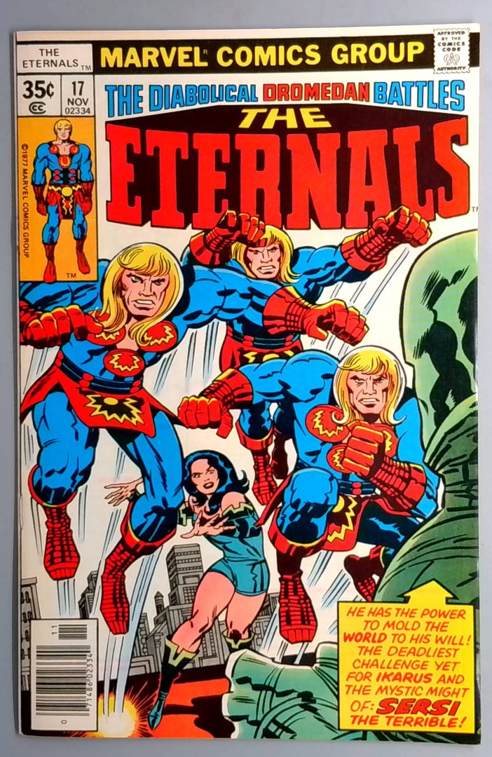 Eternals #17 NM Marvel Comics 1977