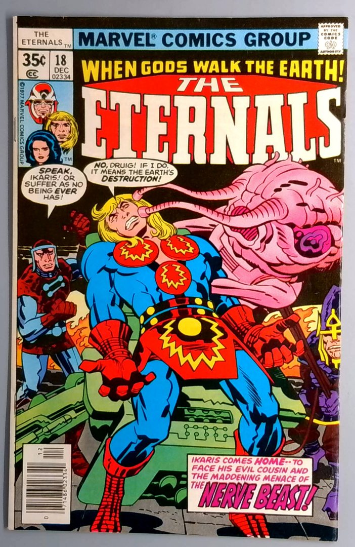 Eternals #18 FN Marvel Comics December 1977