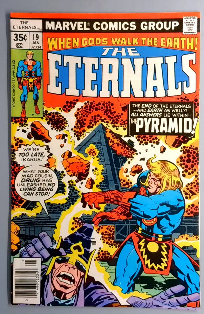 Eternals #19 FN- Final Issue Marvel 1978
