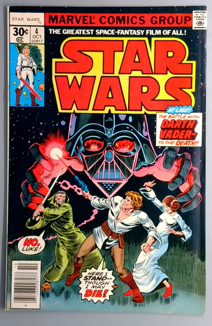 Star Wars #4 1st Wedge Antilles FN/VF Marvel Comics 1977