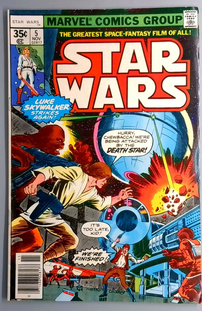 Star Wars #5 VF- 1st Wedge Antilles Marvel Comics 1977
